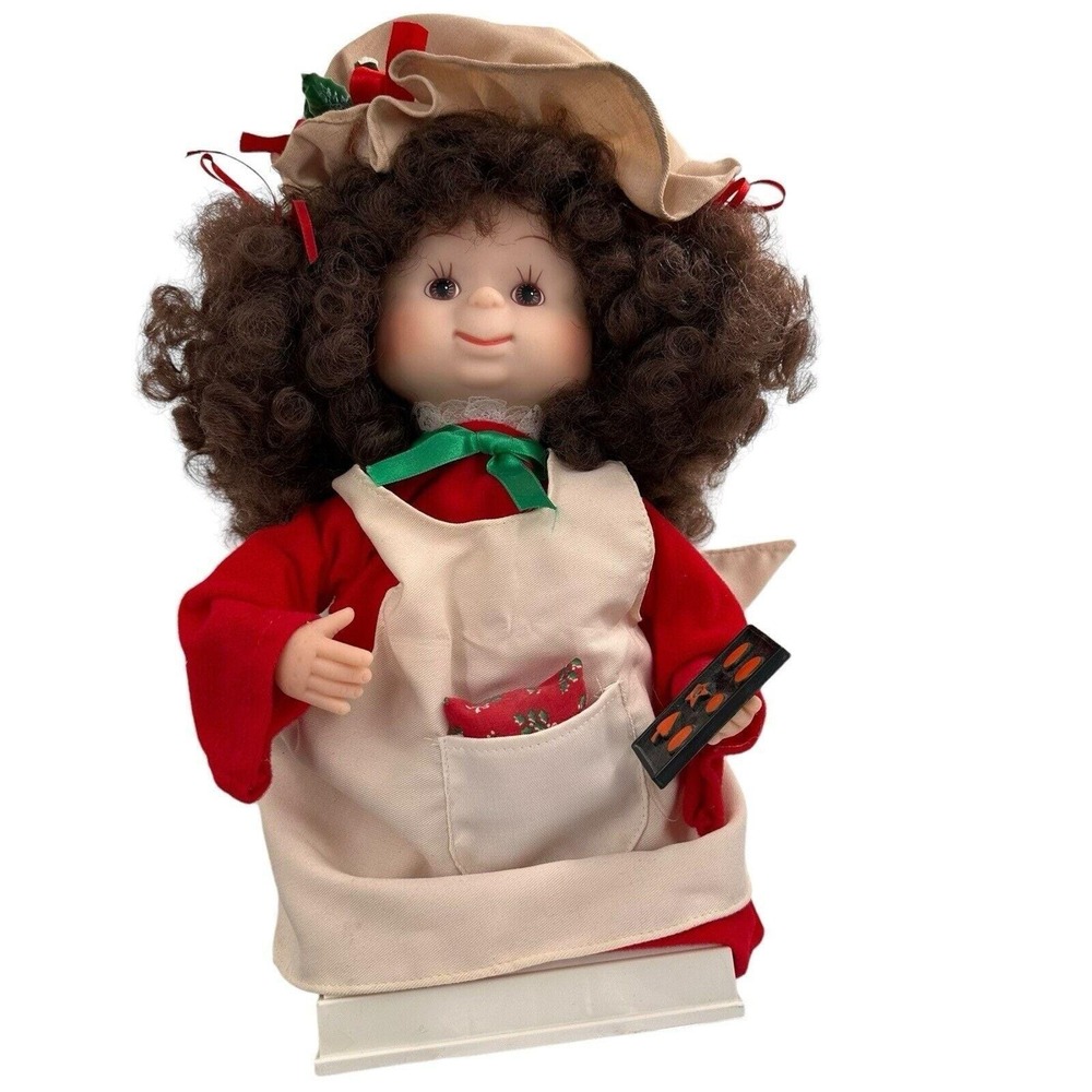 Vintage 1993 Santas Best Undercover Kids Doll 13" Animated 3v DC Christmas Retro